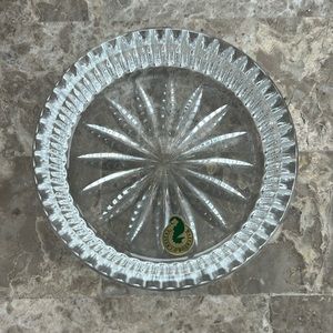 Waterford wine coaster